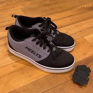 Heely’s - black, gray and white